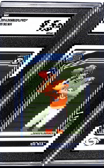 2024 Donruss Optic #209 Bo Nix SGC 9.5