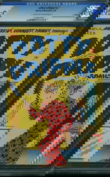 DOTTY DRIPPLE #4, CGC 9.2 NM-