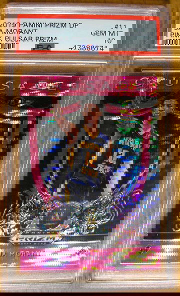 Ja Morant 2019 Prizm DP #11 Pink Pulsar PSA 10