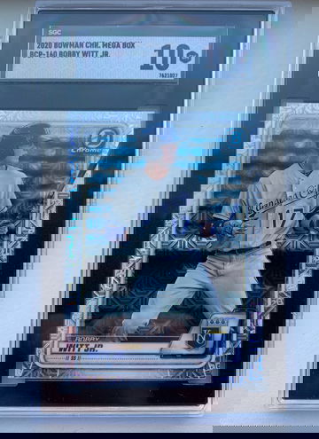 Bobby Witt Jr. Bowman Chrome Mega Box BCP-160 SGC 10