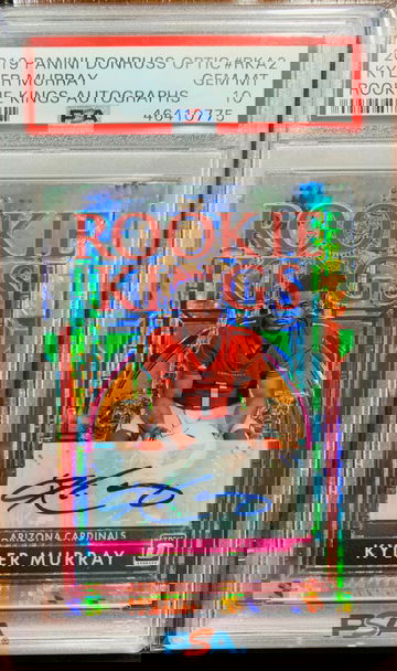 2019 Panini Donruss Optic Rookie Kings Autograph Kyler Murray PSA 10