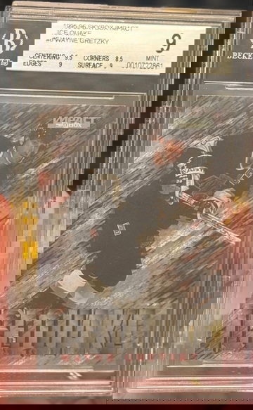 1995 Skybox Impact Wayne Gretzky Ice Quake BGS 9