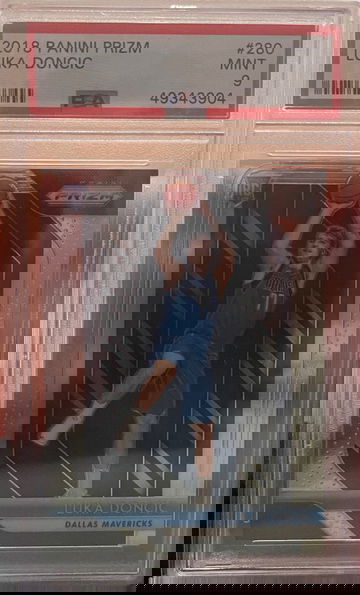 2018 Prizm Luka Doncic PSA 9 