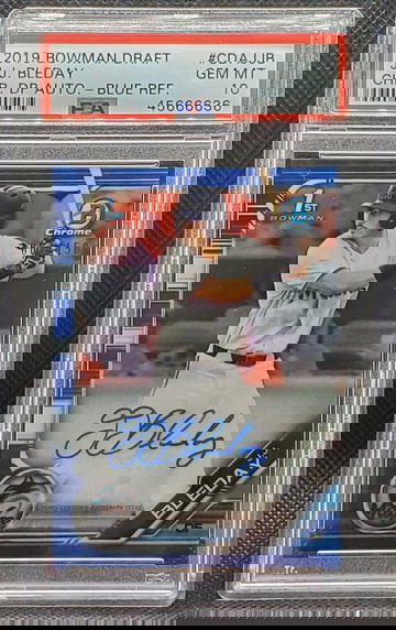 2019 Bowman JJ Bleday Auto Blue 