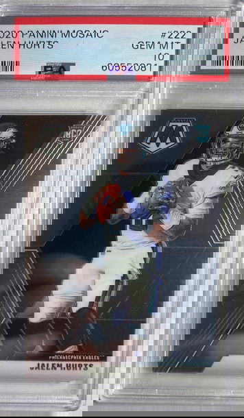 Jalen hurts mosaic psa 10 