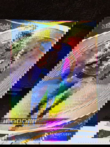 2025 Absolute  Amon-Ra St. Brown  Spectrum Refractor SP  Lions 