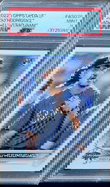 2022 Julio Rodriguez Topps MLB All-Star Game Update PSA 9 Rookie RC #ASG26