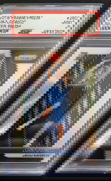 2018 Luka Doncic Panini Prizm Silver 280 PSA 9