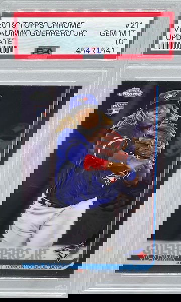 2019 Topps Chrome Update Vladimir Guerrero PSA 10 