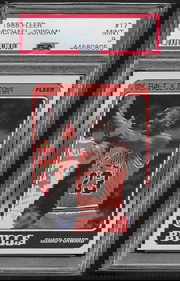 Michael Jordan 1988 Fleer #17 PSA 9 (44580805)