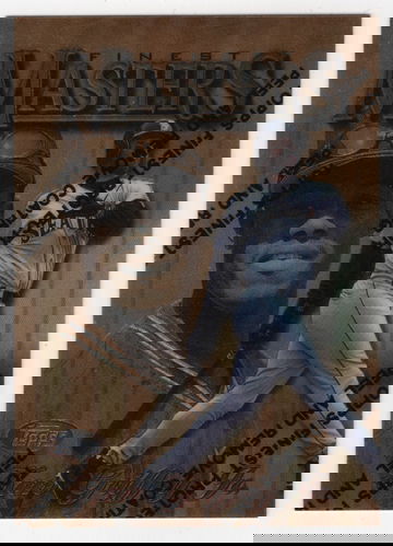 1997 TOPPS FINEST KEN GRIFFEY JR # 238 HOF