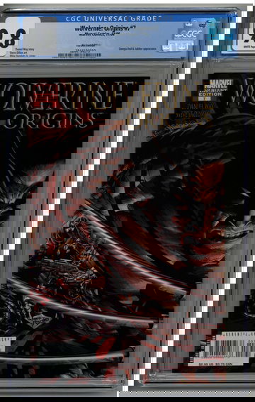 Wolverine: Origins 7 CGC 9.8 Deodato variant cover Omega Red Maverick