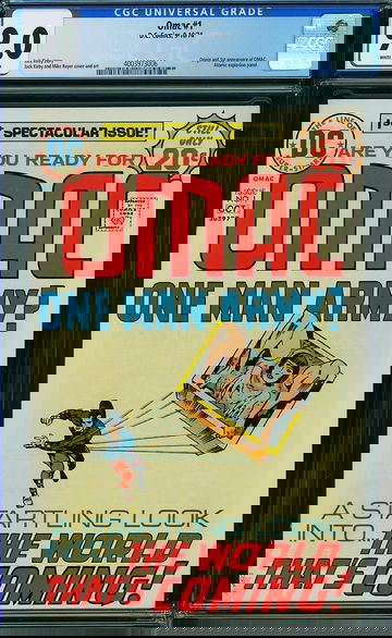 OMAC #1, CGC 9.0 VFNM