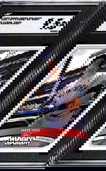 2025 Topps Hobby Rip Night #2 Aaron Judge SGC 9.5