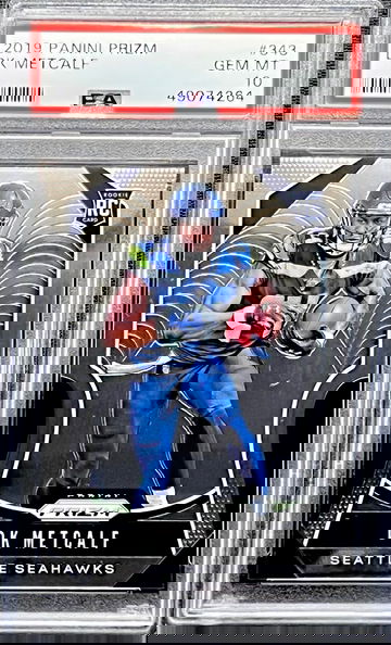 2019 DK Metcalf Panini Prizm #343 PSA 10 GEM MT