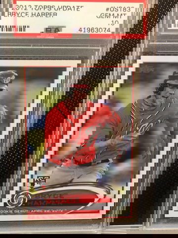 2012 topps update Bryce Harper rookie