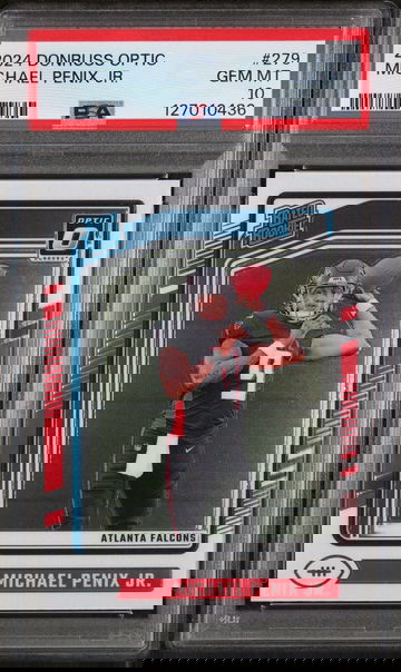 2024 Donruss Optic Rated Rookie Michael Penix Jr. #279 PSA 10