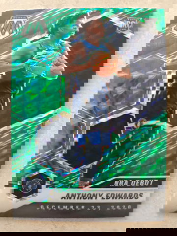 Anthony Edwards RC⚡️2020-21 Mosaic NBA Debut Green Prizm 