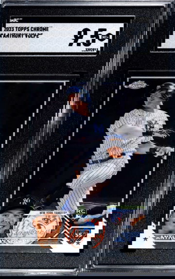 2023 Topps Chrome #4 Anthony Volpe SGC 9.5 MT+