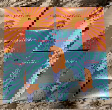 2021 Topps Trevor Lawrence 5 Box Lot