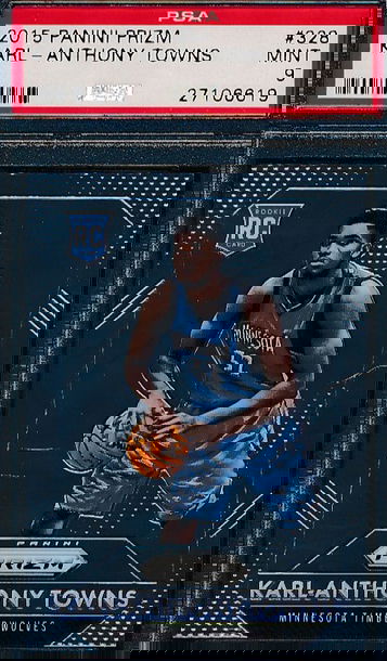 2015 Panini Prizm 328 Karl-Anthony Towns PSA 9 MINT 6619