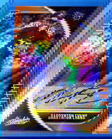 2020 Absolute Football Darrynton Evans RC Auto 03/35!
