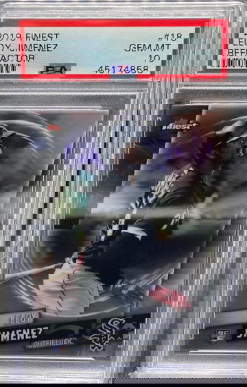 2019 Topps Finest Eloy Jimenez Refractor 