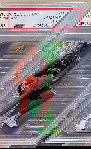 Tim Duncan 1997 EX 2001 RC PSA 10