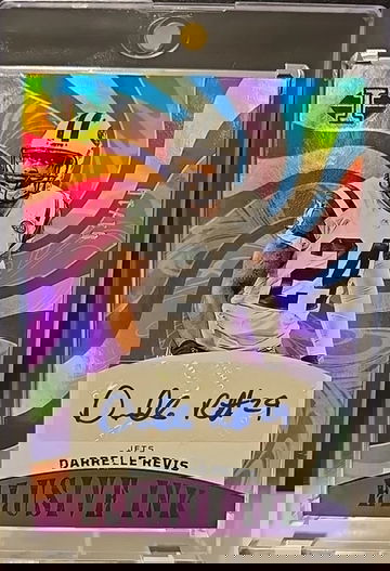 2023 Illusions Darrelle Revis #EI-DRE Elusive Ink GREEN Auto 1 /10 ! 1st PRINT!