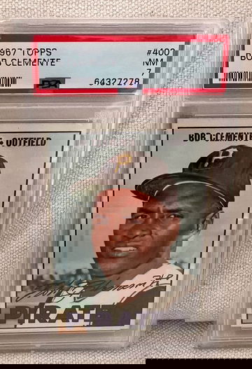 1967 Topps BOB CLEMENTE #400 PSA 7 - Near Mint