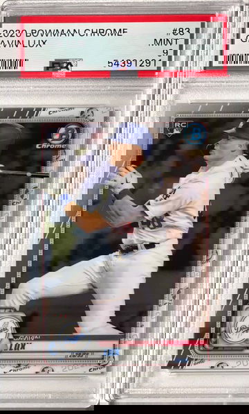 Gavin Lux 2020 Bowman Chrome RC PSA9 Mint 