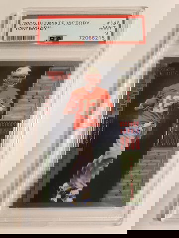 2000 Ultimate Victory #146 TOM BRADY 🐐 RC Mint PSA 9