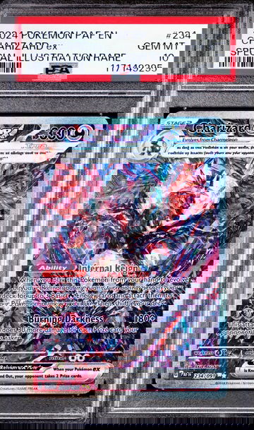 2024 Charizard Palawan Fates Special Illustration Rare 234/091 Special Illustration Rare PSA 10