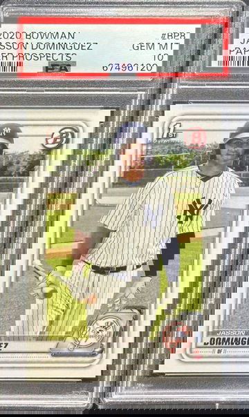 2020 Bowman JASSON DOMINGUEZ 1st Prospect #BP-8 PSA 10 Yankees