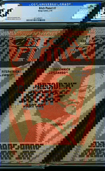 BITCH PLANET #7, CGC 9.8 NM/MT