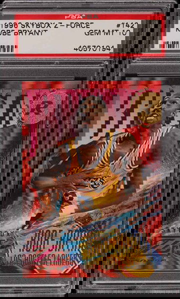 1996 Skybox Z-Force Kobe Bryant #142 Rookie RC PSA 10 Gem Mint