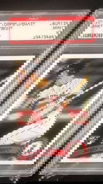 2011 Topps Update Mike Trout PSA 9📈