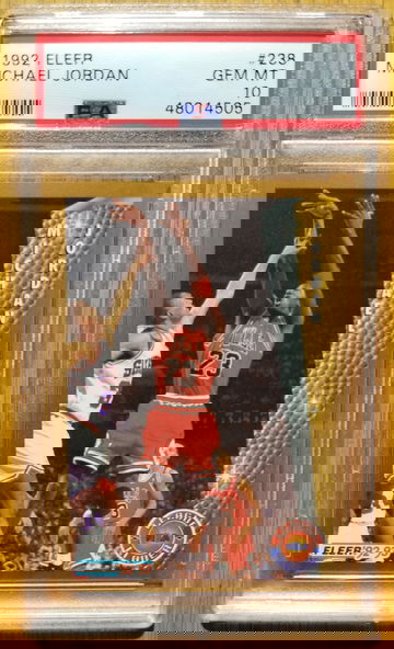 1992 Fleer #238 Michael Jordan PSA 10 GEM MT