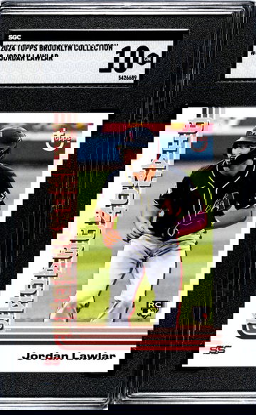 2024 Topps Brooklyn Collection #8 Jordan Lawlar SGC 10