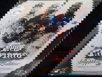 2020 Topps Chrome Sapphire Box