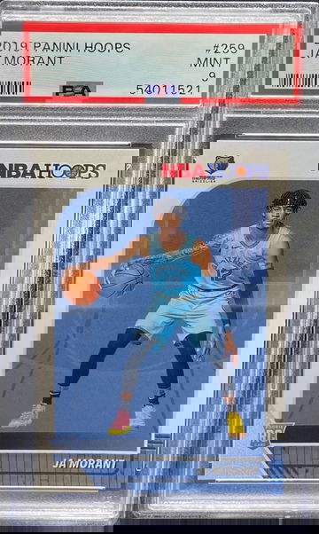 2019 Panini Hoops Ja Morant #259 PSA 9