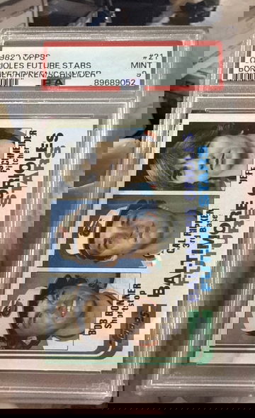 1982 Topps cal Ripken #21 psa 9 