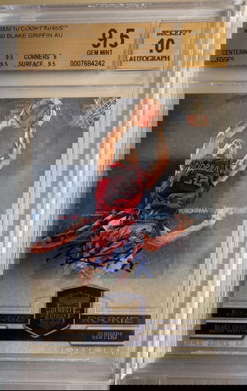 2009-10 Court Kings Blake Griffin Rookie /649 Autograph BGS 9.5/10