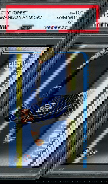 2019 Topps #410 Fernando Tatis Jr. Series 2 PSA 10 GEM MINT 