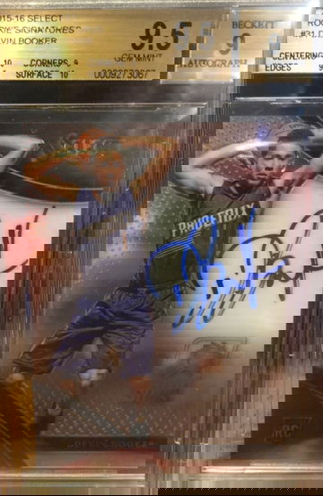 2015 Select Devin Booker Auto 138/199 BGS 9.5