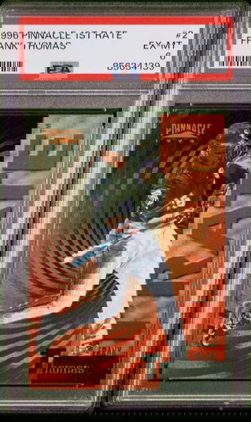 1996 Pinnacle 1st Rate Frank Thomas #2 PSA 6 [BL-3C.14]