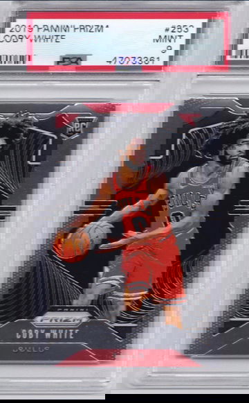 Coby White 2019 Prizm PSA 9