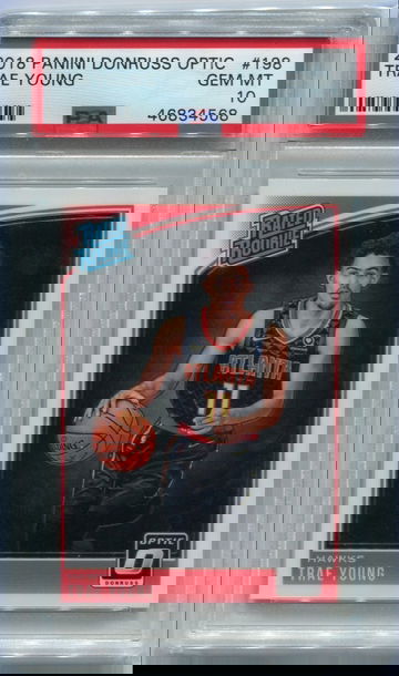 Trae Young 2018 Donruss Optic Rookie