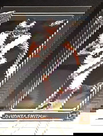 2021 Panini Clearly Donruss  DeVonta Smith  Rookie RC #62  Eagles