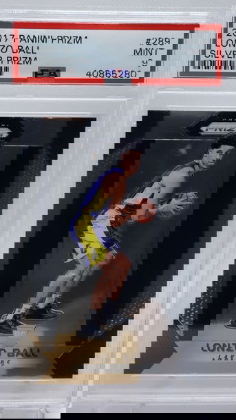 Lonzo Ball 2017 Prizm PSA 9